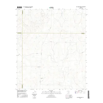 2016 Map of Del Venado Ranch, 2016 Print