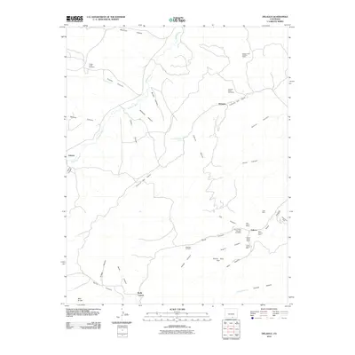 2010 Map of Delagua, 2010 Print