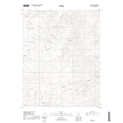 2019 Map of Delagua, 2019 Print
