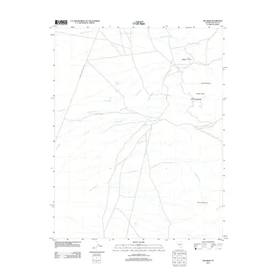 2012 Map of Delamar, 2012 Print