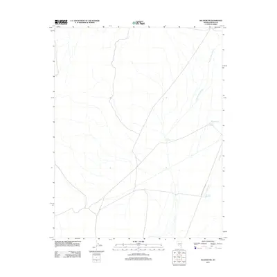 2012 Map of Delamar NW, 2012 Print