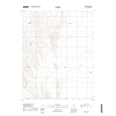 2018 Map of Delamar NW, 2018 Print