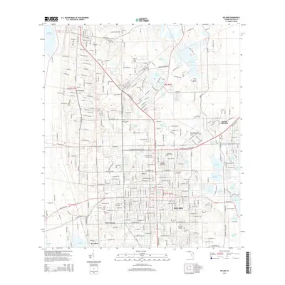 2015 Map of DeLand, 2015 Print