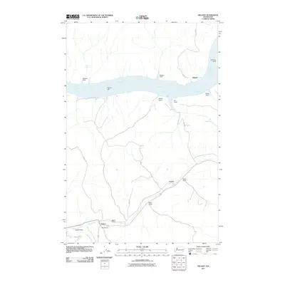 2011 Map of Delaney, 2011 Print
