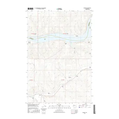 2017 Map of Delaney, 2017 Print