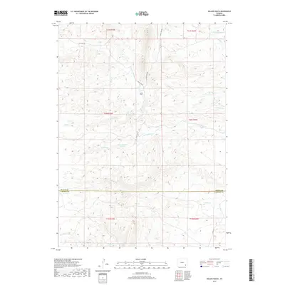 2017 Map of Delano Ranch, 2017 Print