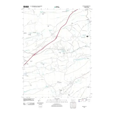 2010 Map of Delano, 2010 Print