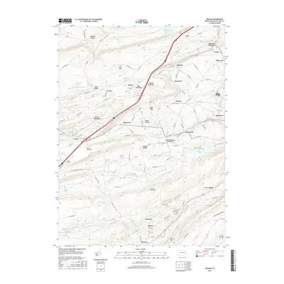 2016 Map of Delano, 2016 Print