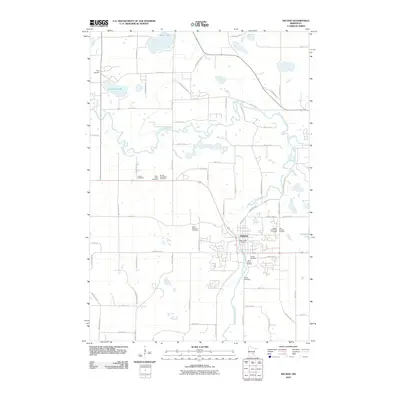 2010 Map of Delano, 2010 Print