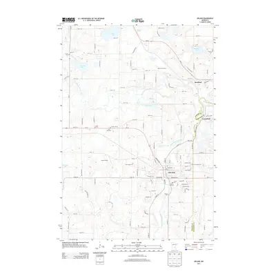 2013 Map of Delano, 2013 Print