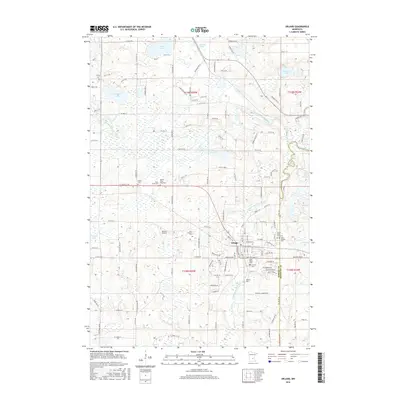 2016 Map of Delano, 2016 Print
