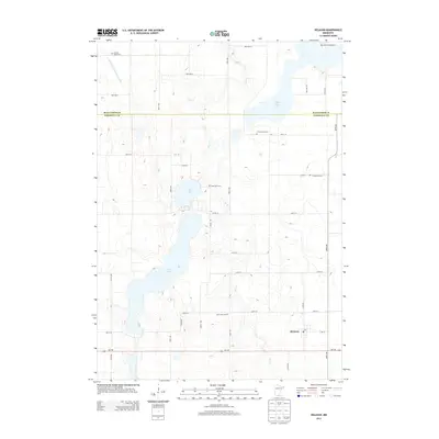 2013 Map of Delavan, 2013 Print