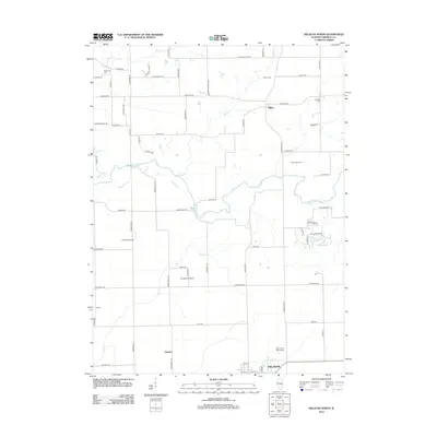 2012 Map of Delavan North, 2012 Print