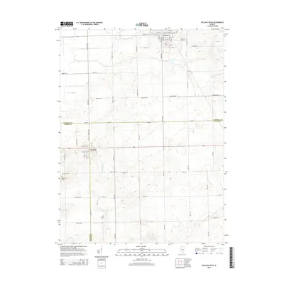 2015 Map of Delavan South, 2015 Print