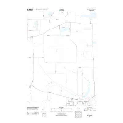 2013 Map of Delavan, 2013 Print