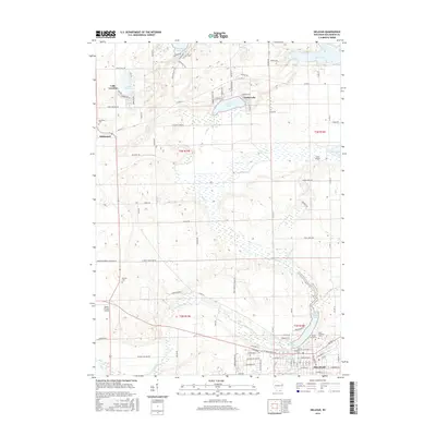 2016 Map of Delavan, 2016 Print