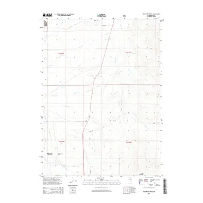 2015 Map of Delaware Creek, 2015 Print