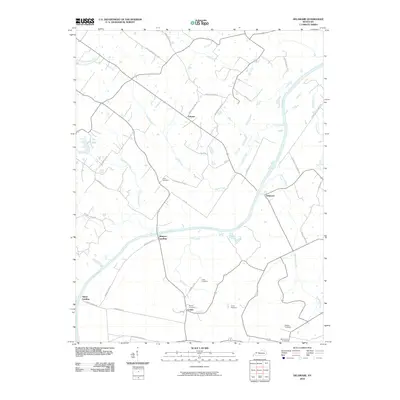 2010 Map of Delaware, 2010 Print