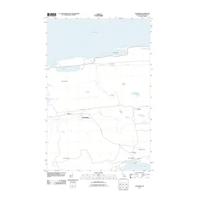 2011 Map of Delaware, 2011 Print