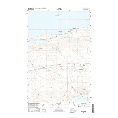 2017 Map of Delaware, 2017 Print