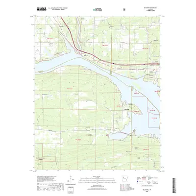 2020 Map of Delaware, 2020 Print