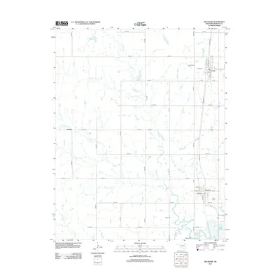 2013 Map of Delaware, 2013 Print