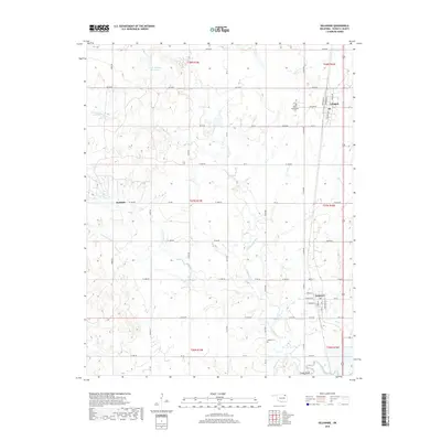 2019 Map of Delaware, 2019 Print