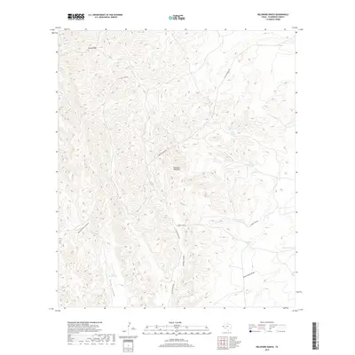 2019 Map of Delaware Ranch, 2019 Print