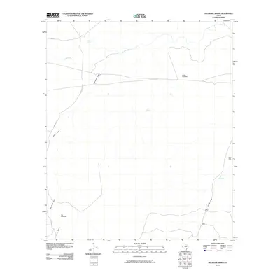 2010 Map of Delaware Spring, 2010 Print
