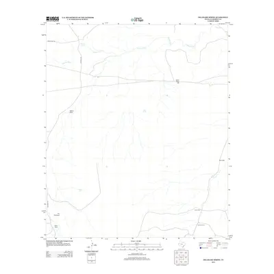 2012 Map of Delaware Spring, 2012 Print
