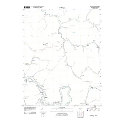 2010 Map of Delbarton, 2010 Print