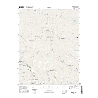 2014 Map of Delbarton, 2014 Print
