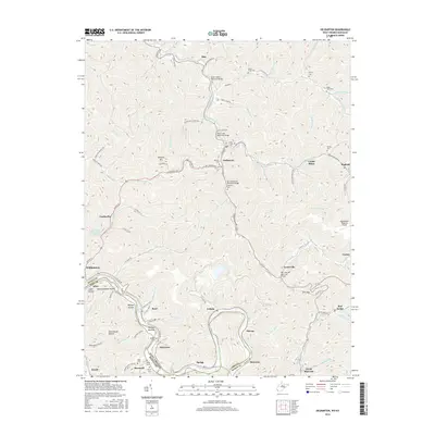 2016 Map of Delbarton, 2016 Print