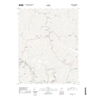 2019 Map of Delbarton, 2019 Print