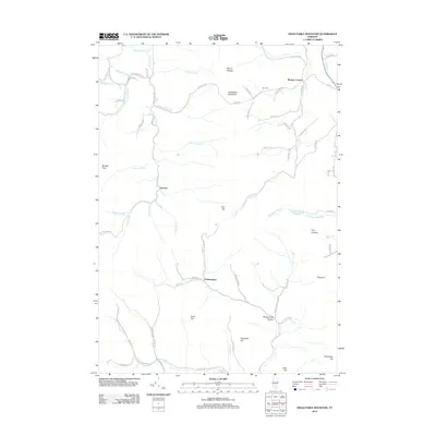 2012 Map of Delectable Mountain, 2012 Print