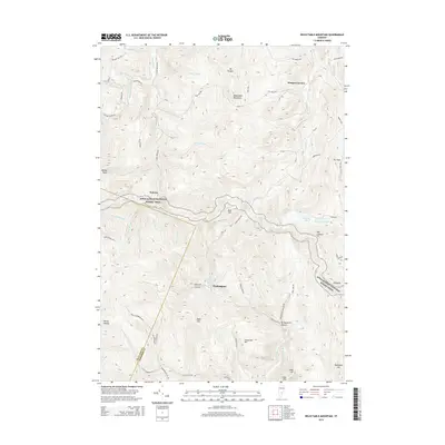 2015 Map of Delectable Mountain, 2015 Print