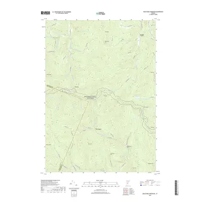 2018 Map of Delectable Mountain, 2018 Print
