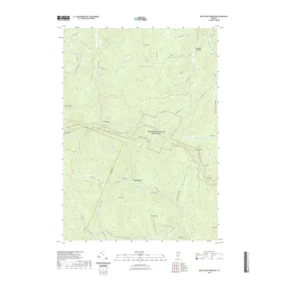 2021 Map of Delectable Mountain, 2021 Print