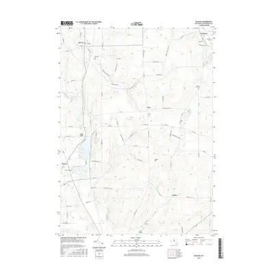 2016 Map of Delevan, 2016 Print