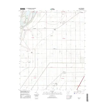 2017 Map of Dell, 2017 Print