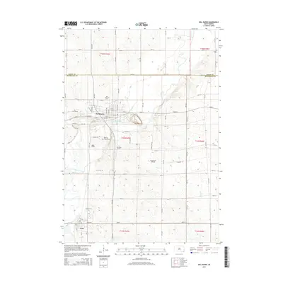 2015 Map of Dell Rapids, 2015 Print