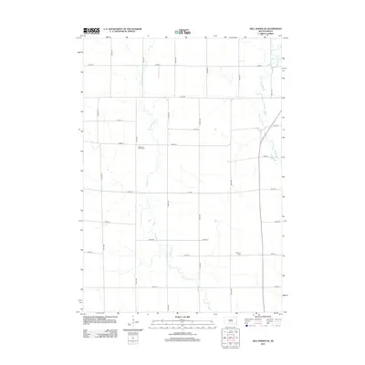 2012 Map of Dell Rapids SE, 2012 Print