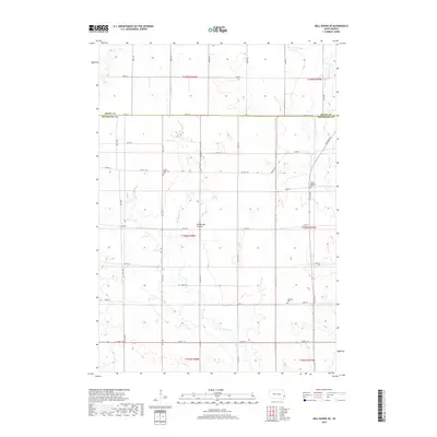 2017 Map of Dell Rapids SE, 2017 Print