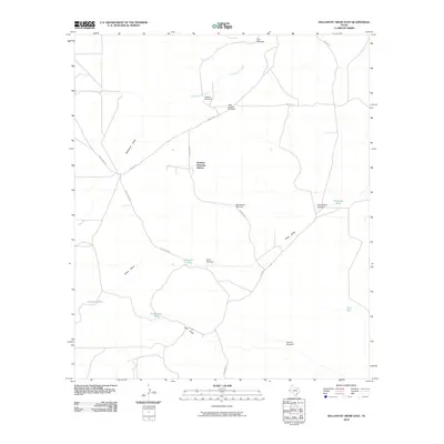 2010 Map of Dellahunt Draw East, 2010 Print