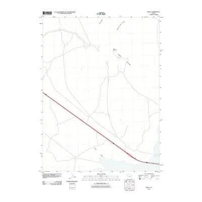 2011 Map of Delle, 2011 Print