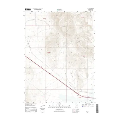 2017 Map of Delle, 2017 Print