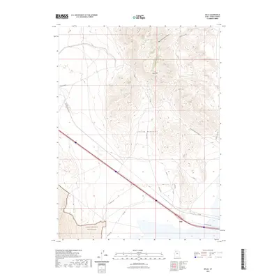 2023 Map of Delle, 2023 Print