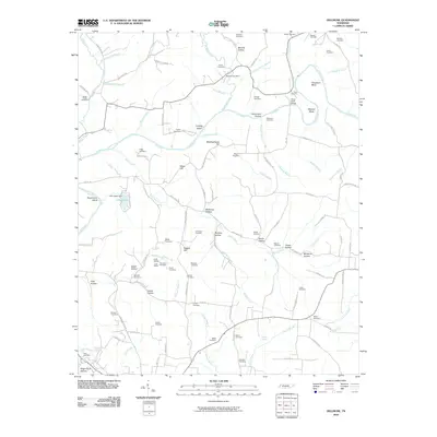 2010 Map of Dellrose, 2010 Print