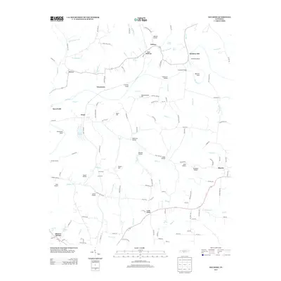 2013 Map of Dellrose, 2013 Print