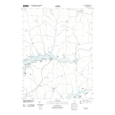 2010 Map of Dellroy, 2010 Print